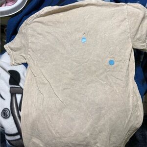 NIRVANA Beige Short Sleeve Tee